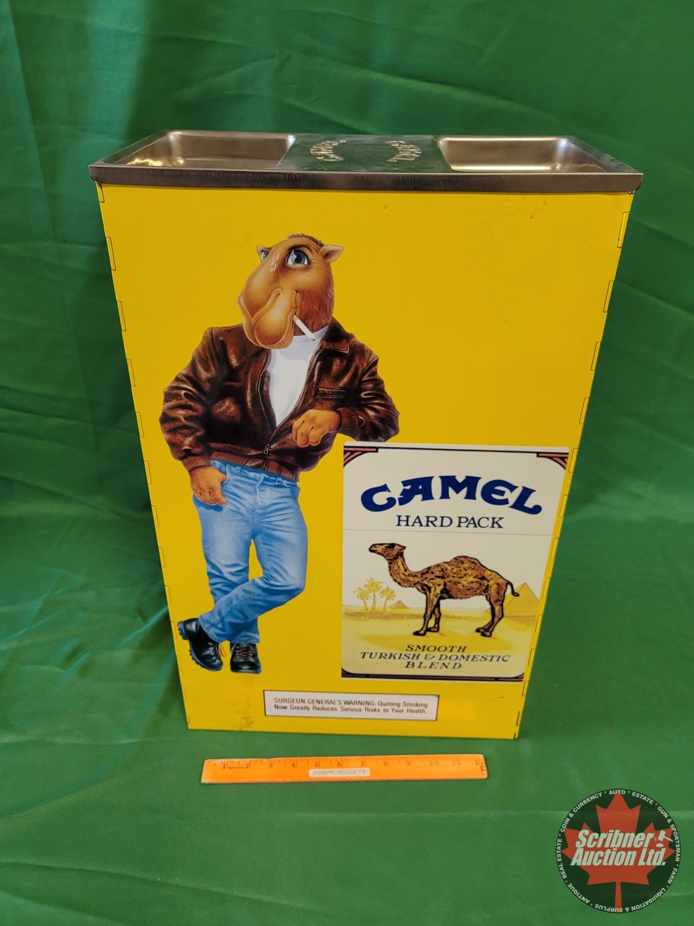 Camel Collection CAMEL Hard Pack Floor Ashtray (Metal) (Collapsible) Image : Joe Camel ...