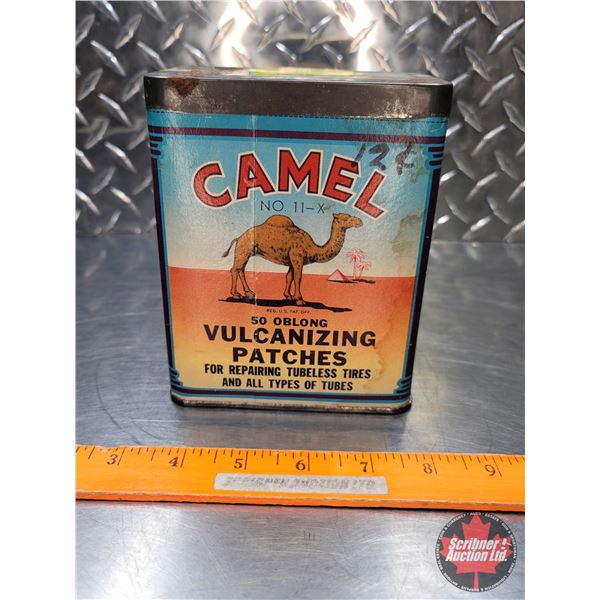 CAMEL Vulcanizing Patches Container & Tool (5-3/4