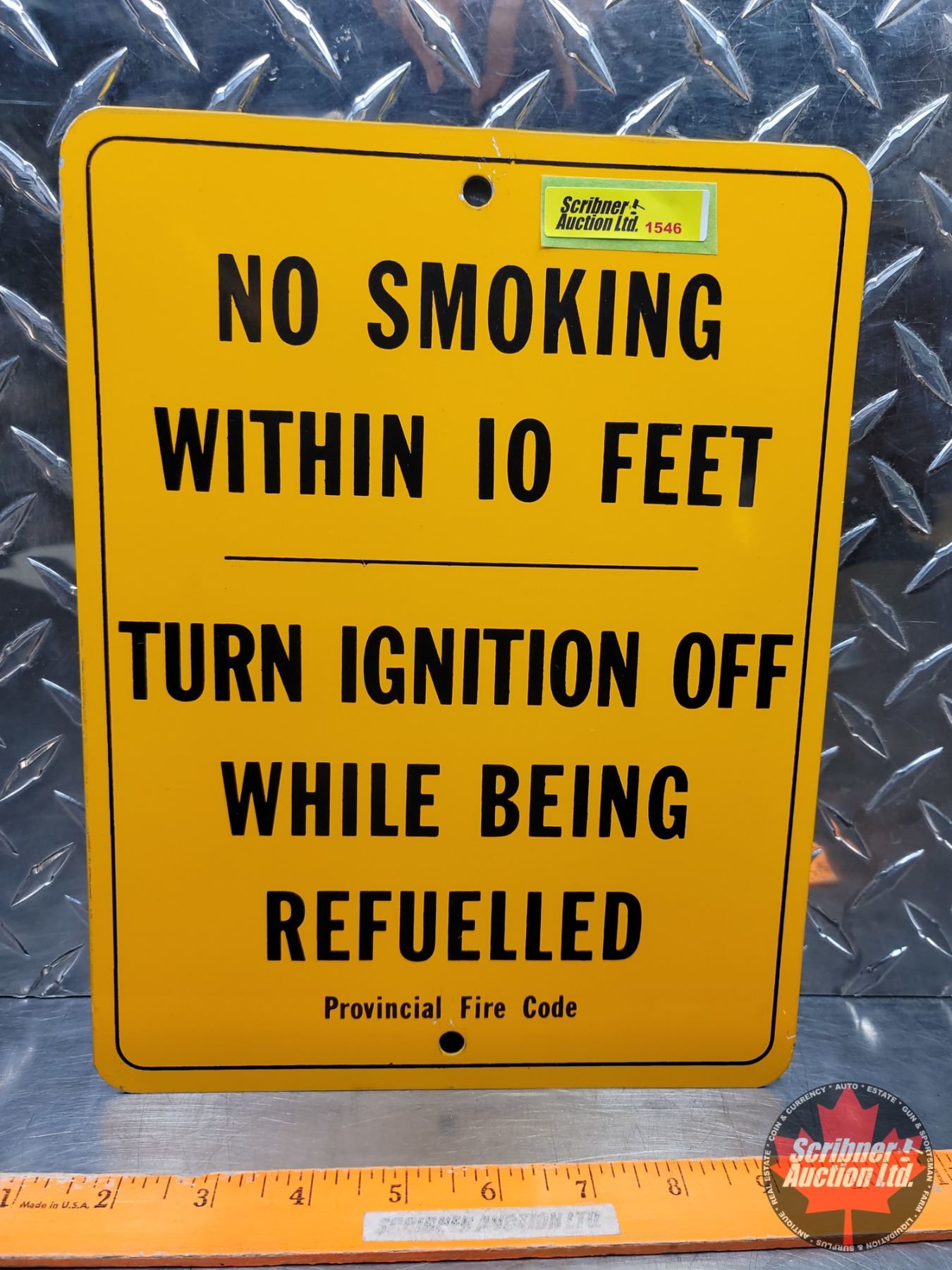 Single Side Alum Sign :