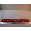 Image 1 : *Iced Coca-Cola Here Door Push (31" Long Touched Up)