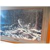 Image 3 : Framed Print of Night Lights By Tim Hansel (28x41 Small Crack in Bottom of Glass)