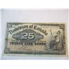 Image 2 : 1900 Shin Plaster Dominion Of Canada 25 Cent Bill