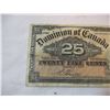Image 4 : 1900 Shin Plaster Dominion Of Canada 25 Cent Bill