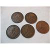 Image 3 : (5) Newfoundland Pennies (1913-1936)