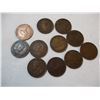 Image 6 : (11) Vintage Pennies (1902-1919)