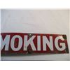 Image 3 : No Smoking Porcelain Sign (24x4)