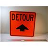 Image 1 : *Detour Aluminum Sign (23.5x23.5)