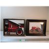 Image 1 : (2) Framed Farmall Tractor Pictures (12x15)