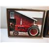 Image 2 : (2) Framed Farmall Tractor Pictures (12x15)