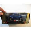 Image 2 : Burago 1998 Volkswagen New Beetle 1:24 Scale Die Cast(Blue)