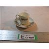 Image 1 : CP Hotels Demitasse Cup (Stamped 1943) and Matching "Duraline" Saucer