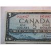Image 2 : 1954 Canadian Five Dollar Bill