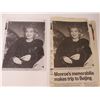 Image 2 : Picture of Marilyn Monroe w/Newspaper Clipping