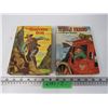 Image 1 : (2) Vintage Western Books - Restless Gun 1959 - Wells Fargo 1958