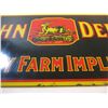 Image 4 : Porcelain John Deere Quality Farm Implements Sign (18x8)