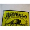 Image 2 : Porcelain Buffalo Sign (12x12)