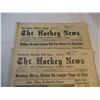 Image 4 : (2) 1951 The Hockey News Papers