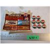 Image 1 : (7) Vintage Cork Lined Pepsi Caps w/ Contest Paper