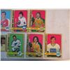 Image 3 : (10) 1971-72 OPC Hockey Cards w/ Holder