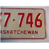 Image 3 : 1975 Saskatchewan License Plate