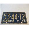 Image 3 : Pair of 1970 Alberta License Plates