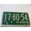 Image 2 : Pair of 1971 Alberta License Plates