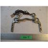 Image 1 : 1915 Carson 2-34 Solid Nickle Horse Bit