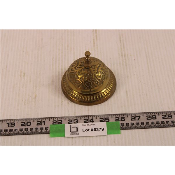 Brass Countertop Bell - Bodnarus Auctioneering