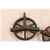 Image 2 : (2) Cast Iron Pulleys