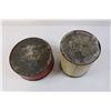Image 4 : (2) Vintage Tins