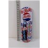 Image 3 : Pepsi Cola Tin Thermometer - Fantasy, 17" Tall