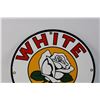 Image 2 : White Rose Tin Sign - Fantasy