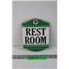 Image 1 : Texaco Rest Room Tin Sign - Fantasy