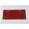 Image 4 : Vintage Saskatchewan License Plate - 1934