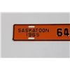 Image 2 : Vintage Saskatoon Contractor Plates - 1965