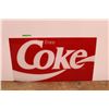 Image 1 : Vintage Coca Cola Sign - 57" x 32"