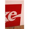 Image 2 : Vintage Coca Cola Sign - 57" x 32"