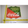 Image 1 : Porcelain Coca-Cola Sign