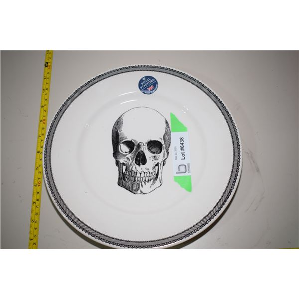 Royal Staffordshire Skull Plate