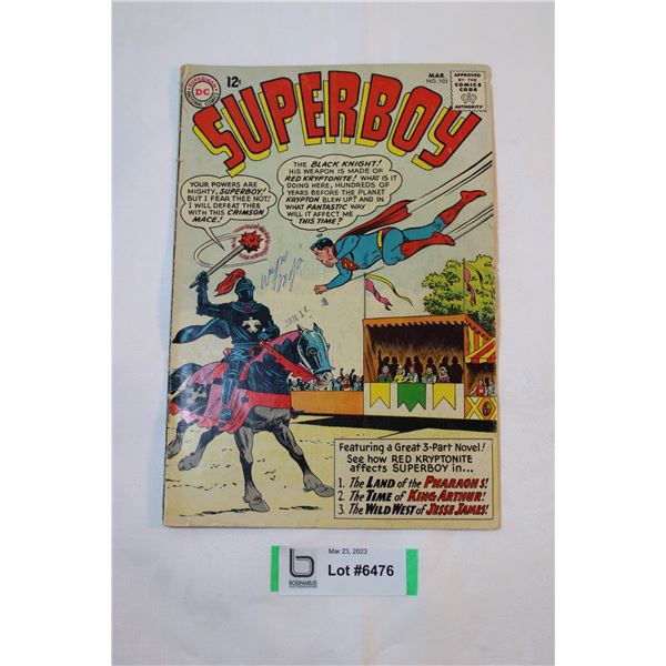 12 Cent Superboy Comic