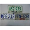Image 2 : (3) British Columbia License Plates
