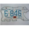 Image 2 : 1975 Northwest Territories License Plate