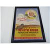 Image 3 : Framed Ad- White Rose Petroleum Products-11" by 15"