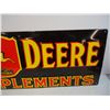 Image 4 : *One Sided John Deere Farm Implements Sign- 13"Wide, 42" Long