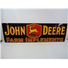 Image 5 : *One Sided John Deere Farm Implements Sign- 13"Wide, 42" Long