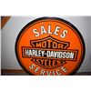 Image 4 : Harley-Davidson 2-Sided Layered Porcelain Sign