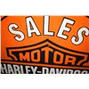 Image 5 : Harley-Davidson 2-Sided Layered Porcelain Sign