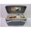 Image 2 : Vintage Samsonite Travel Makeup Case w/ Costume Jewelry