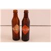 Image 2 : 2X the Bid Price (2) Vintage Empty Orange Crush Bottles