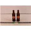 Image 1 : 2X the Bid Price (2) Vintage Empty Orange Crush Bottles
